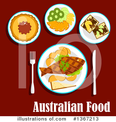 Royalty-Free (RF) Food Clipart Illustration by Vector Tradition SM - Stock Sample #1367213