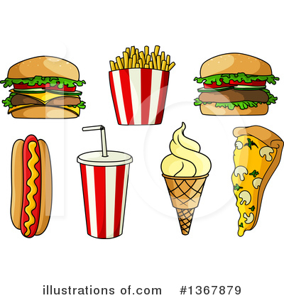 Royalty-Free (RF) Food Clipart Illustration by Vector Tradition SM - Stock Sample #1367879