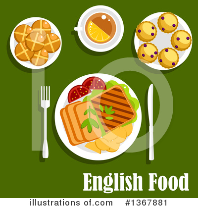Royalty-Free (RF) Food Clipart Illustration by Vector Tradition SM - Stock Sample #1367881