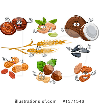 Pistachio Clipart #1371546 by Vector Tradition SM