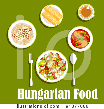 Hungary Clipart #1377888 by Vector Tradition SM