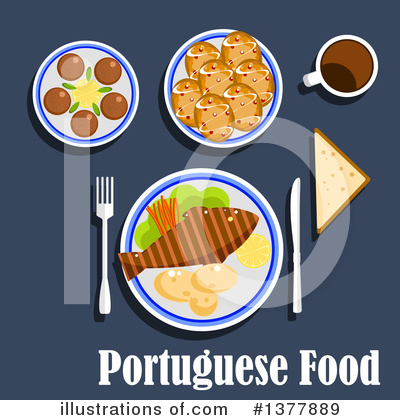 Royalty-Free (RF) Food Clipart Illustration by Vector Tradition SM - Stock Sample #1377889
