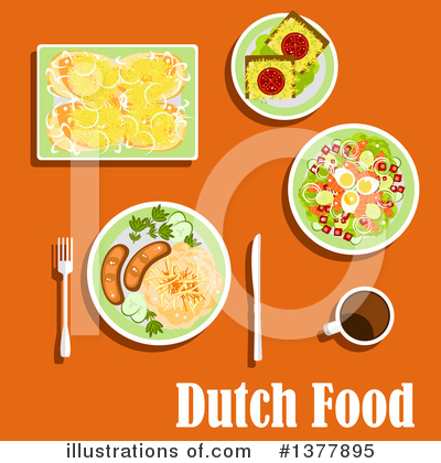 Royalty-Free (RF) Food Clipart Illustration by Vector Tradition SM - Stock Sample #1377895