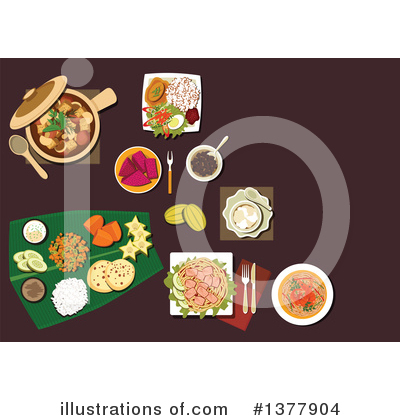 Royalty-Free (RF) Food Clipart Illustration by Vector Tradition SM - Stock Sample #1377904