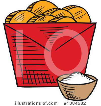 Royalty-Free (RF) Food Clipart Illustration by Vector Tradition SM - Stock Sample #1384582