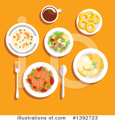 Royalty-Free (RF) Food Clipart Illustration by Vector Tradition SM - Stock Sample #1392723