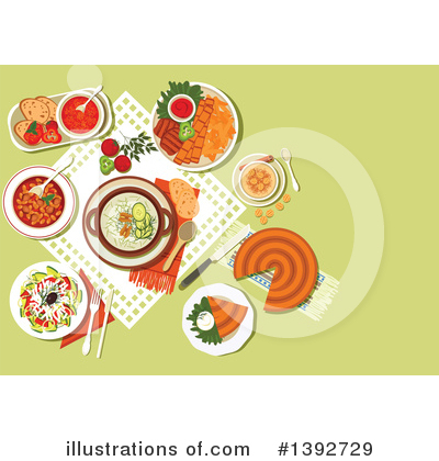 Royalty-Free (RF) Food Clipart Illustration by Vector Tradition SM - Stock Sample #1392729