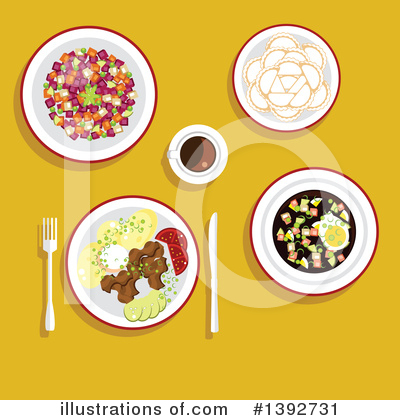 Royalty-Free (RF) Food Clipart Illustration by Vector Tradition SM - Stock Sample #1392731