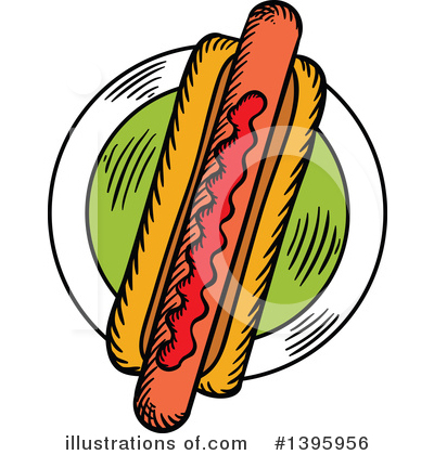 Royalty-Free (RF) Food Clipart Illustration by Vector Tradition SM - Stock Sample #1395956