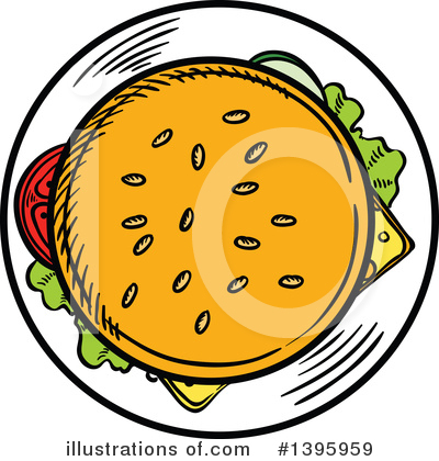 Royalty-Free (RF) Food Clipart Illustration by Vector Tradition SM - Stock Sample #1395959