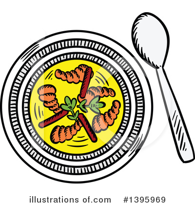 Royalty-Free (RF) Food Clipart Illustration by Vector Tradition SM - Stock Sample #1395969