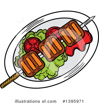 Royalty-Free (RF) Food Clipart Illustration by Vector Tradition SM - Stock Sample #1395971
