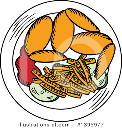 Royalty-Free (RF) Food Clipart Illustration by Vector Tradition SM - Stock Sample #1395977