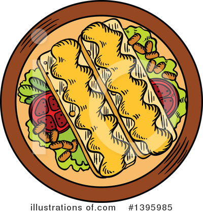 Royalty-Free (RF) Food Clipart Illustration by Vector Tradition SM - Stock Sample #1395985