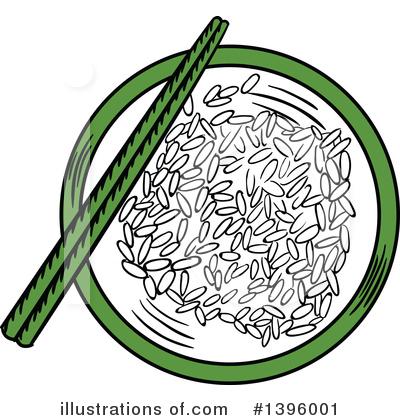 Rice Clipart #1396001 by Vector Tradition SM