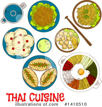 Royalty-Free (RF) Food Clipart Illustration by Vector Tradition SM - Stock Sample #1410510