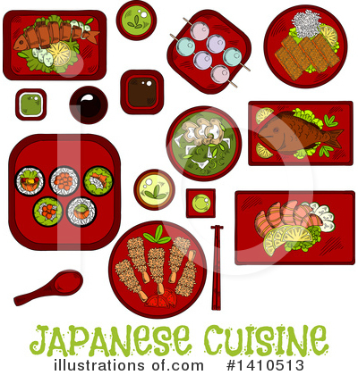 Royalty-Free (RF) Food Clipart Illustration by Vector Tradition SM - Stock Sample #1410513