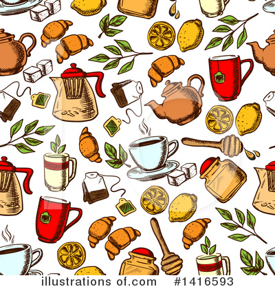 Royalty-Free (RF) Food Clipart Illustration by Vector Tradition SM - Stock Sample #1416593