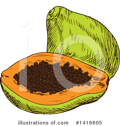 Royalty-Free (RF) Food Clipart Illustration by Vector Tradition SM - Stock Sample #1416605