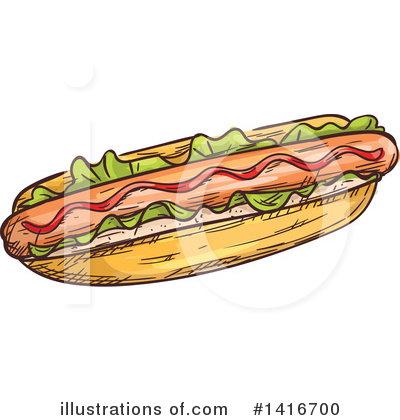 Royalty-Free (RF) Food Clipart Illustration by Vector Tradition SM - Stock Sample #1416700