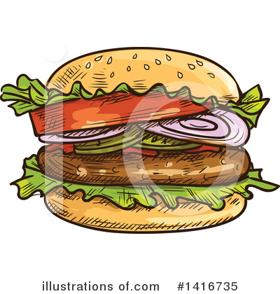 Royalty-Free (RF) Food Clipart Illustration by Vector Tradition SM - Stock Sample #1416735