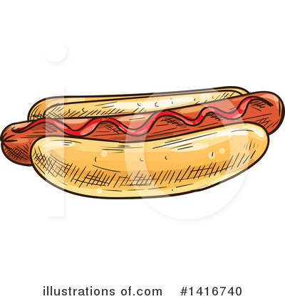 Royalty-Free (RF) Food Clipart Illustration by Vector Tradition SM - Stock Sample #1416740