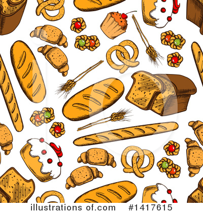 Royalty-Free (RF) Food Clipart Illustration by Vector Tradition SM - Stock Sample #1417615