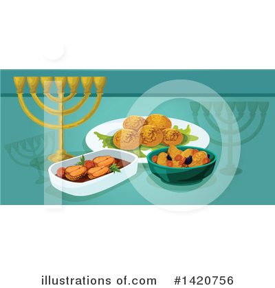 Hanukkah Clipart #1420756 by Vector Tradition SM