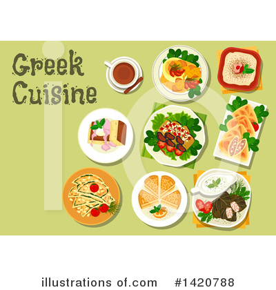 Royalty-Free (RF) Food Clipart Illustration by Vector Tradition SM - Stock Sample #1420788