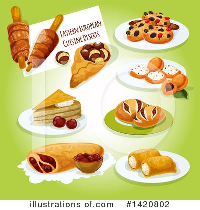 Royalty-Free (RF) Food Clipart Illustration by Vector Tradition SM - Stock Sample #1420802