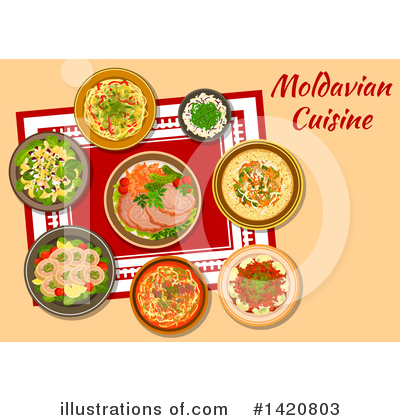 Royalty-Free (RF) Food Clipart Illustration by Vector Tradition SM - Stock Sample #1420803
