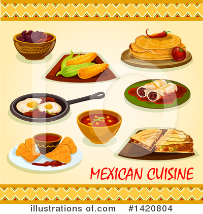Royalty-Free (RF) Food Clipart Illustration by Vector Tradition SM - Stock Sample #1420804