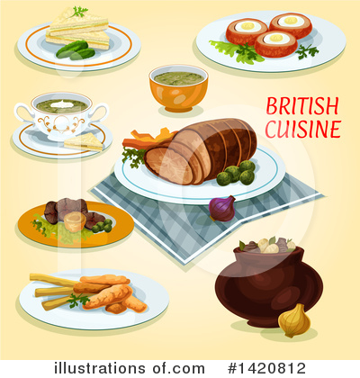 Sandwich Clipart #1420812 by Vector Tradition SM
