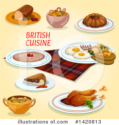 Royalty-Free (RF) Food Clipart Illustration by Vector Tradition SM - Stock Sample #1420813