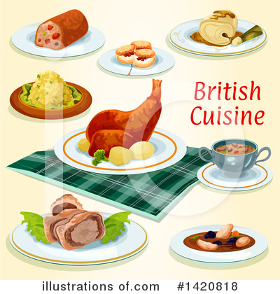 Royalty-Free (RF) Food Clipart Illustration by Vector Tradition SM - Stock Sample #1420818