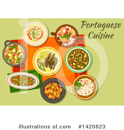 Royalty-Free (RF) Food Clipart Illustration by Vector Tradition SM - Stock Sample #1420823