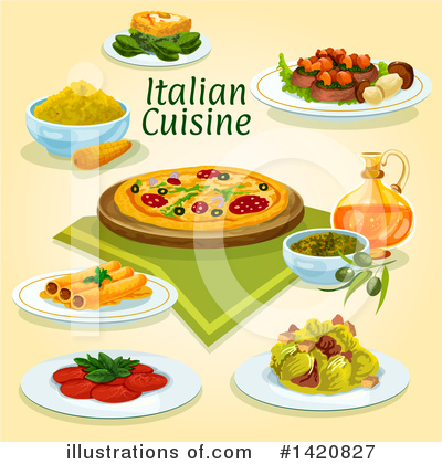 Royalty-Free (RF) Food Clipart Illustration by Vector Tradition SM - Stock Sample #1420827