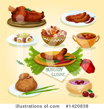 Royalty-Free (RF) Food Clipart Illustration by Vector Tradition SM - Stock Sample #1420838