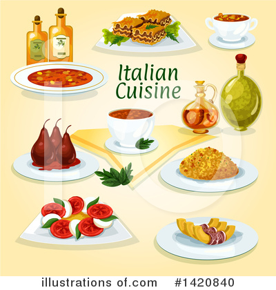 Royalty-Free (RF) Food Clipart Illustration by Vector Tradition SM - Stock Sample #1420840