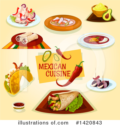 Royalty-Free (RF) Food Clipart Illustration by Vector Tradition SM - Stock Sample #1420843