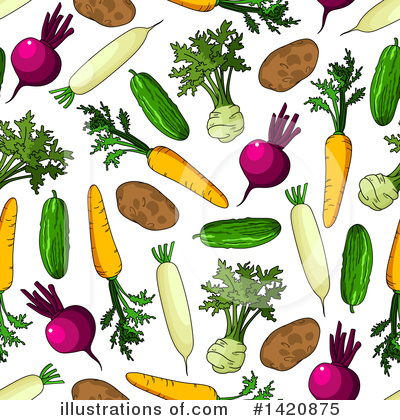 Royalty-Free (RF) Food Clipart Illustration by Vector Tradition SM - Stock Sample #1420875