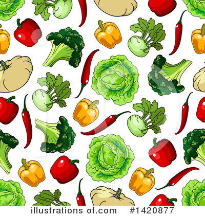Royalty-Free (RF) Food Clipart Illustration by Vector Tradition SM - Stock Sample #1420877