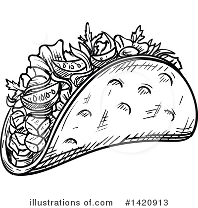 Royalty-Free (RF) Food Clipart Illustration by Vector Tradition SM - Stock Sample #1420913
