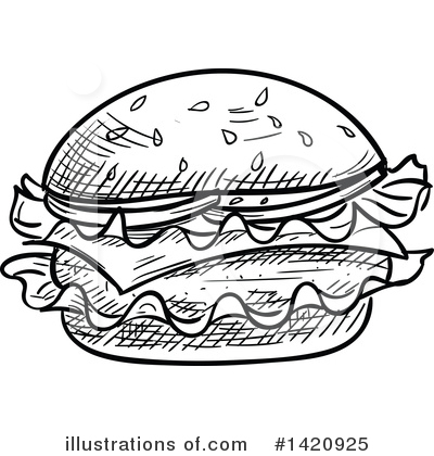 Royalty-Free (RF) Food Clipart Illustration by Vector Tradition SM - Stock Sample #1420925