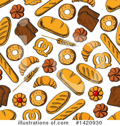 Royalty-Free (RF) Food Clipart Illustration by Vector Tradition SM - Stock Sample #1420930
