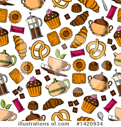 Royalty-Free (RF) Food Clipart Illustration by Vector Tradition SM - Stock Sample #1420934