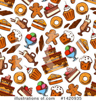 Royalty-Free (RF) Food Clipart Illustration by Vector Tradition SM - Stock Sample #1420935