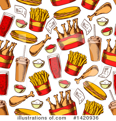 Royalty-Free (RF) Food Clipart Illustration by Vector Tradition SM - Stock Sample #1420936