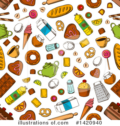 Royalty-Free (RF) Food Clipart Illustration by Vector Tradition SM - Stock Sample #1420940