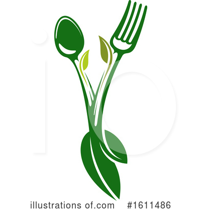 Silverware Clipart #1611486 by Vector Tradition SM